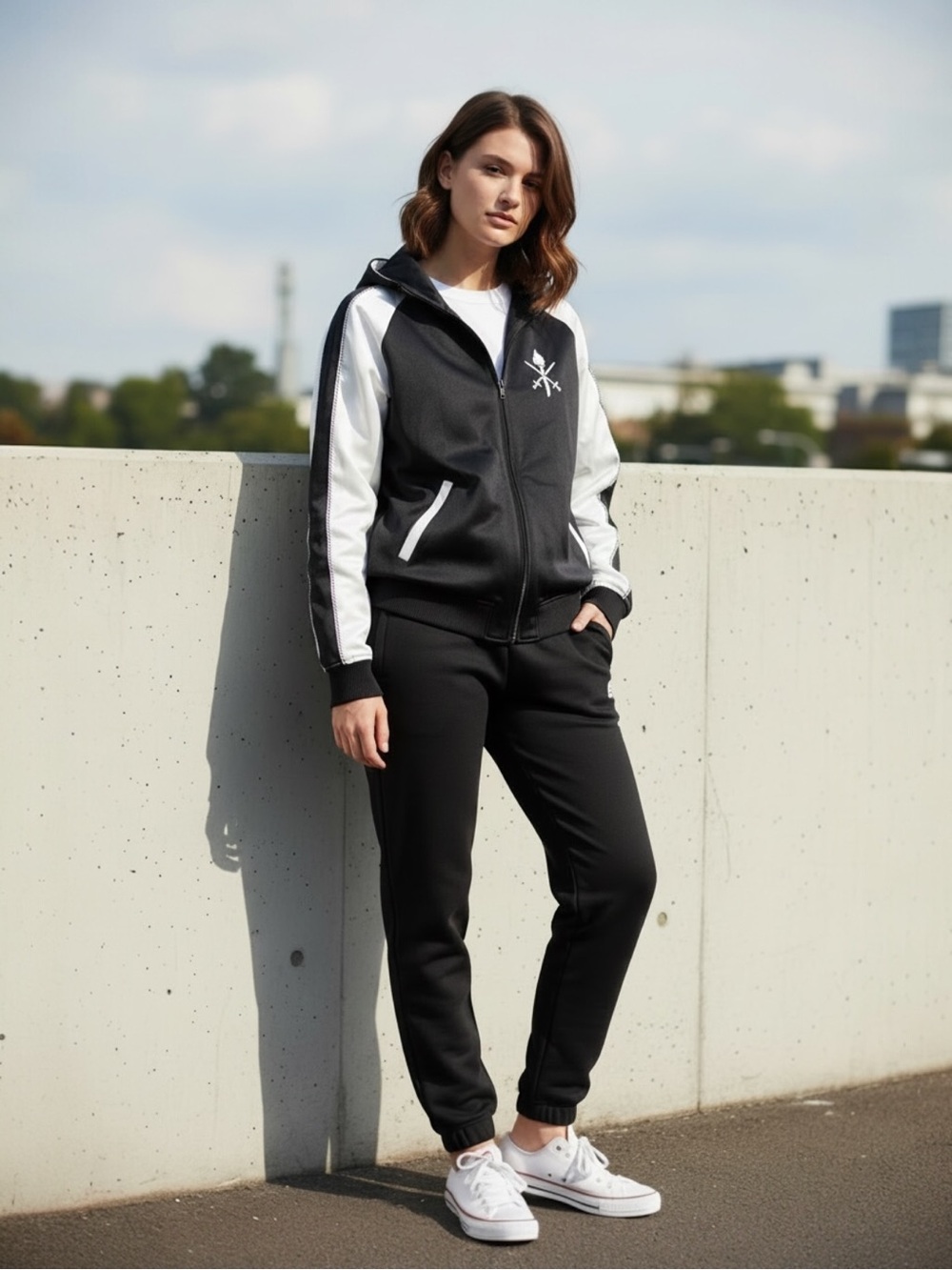 NWT Opening Ceremony OC Silk Reversible Track Jacket Size M $525